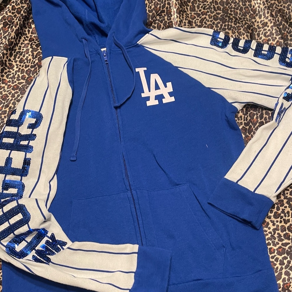 Victoria’s Secret PINK x MLB LA Dodgers Sequin Jacket